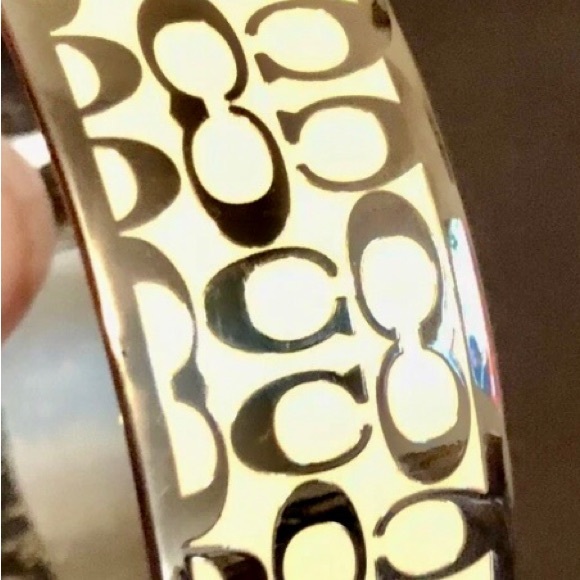 COACH Lot Of Three Patterned Bangles/Bracelets